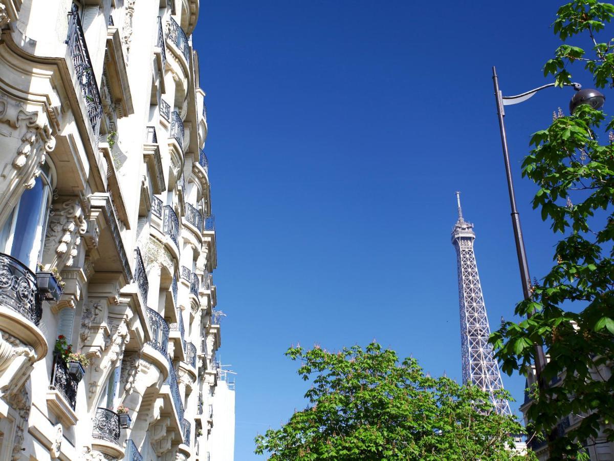 Outstanding 2 Bedrooms With A Terrific Eiffel Tower View Paris Bagian luar foto